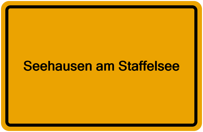 Handelsregister Seehausen am Staffelsee